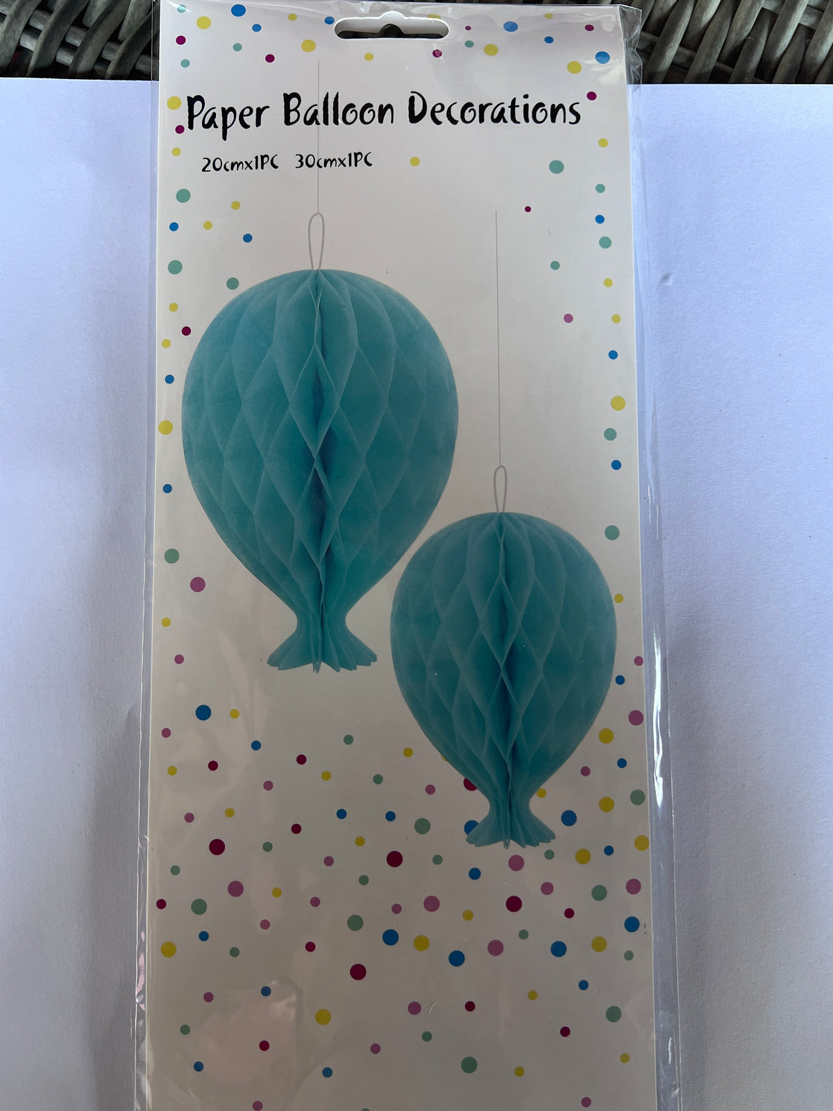 Honeycomb Tissue Paper Decorations
